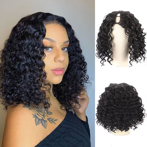 Wave Curly Short Bob Wigs For Women