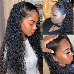 HD Transparent 13x4 Water Wave Lace Front