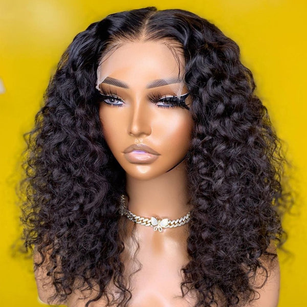 Jerry Curly Human Hair Wigs for Women