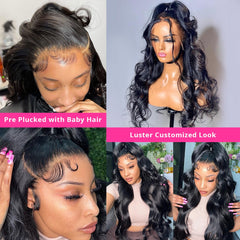 Brazilian Lace Frontal Human Hair Wigs